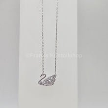 Lade das Bild in den Galerie-Viewer, SWAROVSKI Swan Halskette Schwan Kette, Weiß, Rhodiniert 5514421
