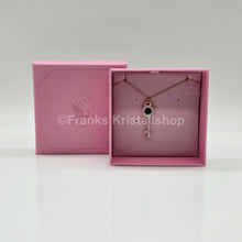 Lade das Bild in den Galerie-Viewer, SWAROVSKI Symbolica Halskette Augensymbol und Schlüssel, Blau, Roségold-Legierungsschicht 5687035