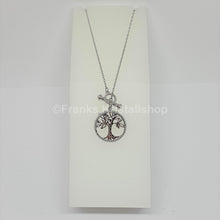 Lade das Bild in den Galerie-Viewer, SWAROVSKI Symbolic Tree of Life Halskette Lebensbaum Weiß, Rhodiniert 5521463