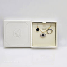 Lade das Bild in den Galerie-Viewer, SWAROVSKI Symbolica Halskette Böser Blick, Blau, Goldlegierungsschicht 5692178