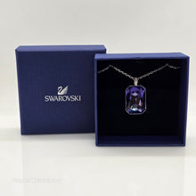 Lade das Bild in den Galerie-Viewer, SWAROVSKI Synthesis Halskette Violett Swanflower-Motiv 1158003