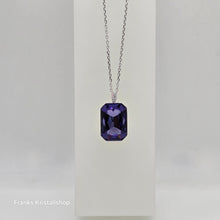 Lade das Bild in den Galerie-Viewer, SWAROVSKI Synthesis Halskette Violett Swanflower-Motiv 1158003