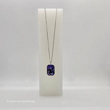 Lade das Bild in den Galerie-Viewer, SWAROVSKI Synthesis Halskette Violett Swanflower-Motiv 1158003