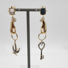 Lade das Bild in den Galerie-Viewer, SWAROVSKI Tarot Magic Ohrringe Goldlegierungsschicht 5482975