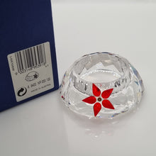 Lade das Bild in den Galerie-Viewer, SWAROVSKI Kerzenständer Teelicht Weihnachtstern Poinsettia 895391