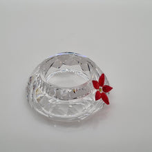 Lade das Bild in den Galerie-Viewer, SWAROVSKI Kerzenständer Teelicht Weihnachtstern Poinsettia 895391