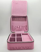 Lade das Bild in den Galerie-Viewer, SWAROVSKI Travel Jewelry Pouch Pink Schmucktasche 5646912
