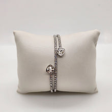 Lade das Bild in den Galerie-Viewer, SWAROVSKI Twisty Armreif Armband Größe M, Rhodiniert 5528444