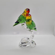 Lade das Bild in den Galerie-Viewer, SWAROVSKI Unzertrennliche Papageien Lovebirds 5379552