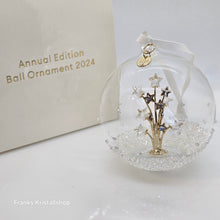 Lade das Bild in den Galerie-Viewer, SWAROVSKI Weihnachtskugel 2024 Groß 5682735