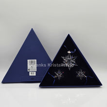 Lade das Bild in den Galerie-Viewer, SWAROVSKI Weihnachtsstern 2006 klar 3er Set 860748