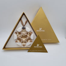 Lade das Bild in den Galerie-Viewer, SWAROVSKI Weihnachtsstern 2010 groß Gold SCS 1054560