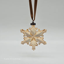 Lade das Bild in den Galerie-Viewer, SWAROVSKI Weihnachtsstern 2012 Groß Gold SCS 1139970