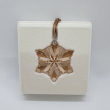 Lade das Bild in den Galerie-Viewer, SWAROVSKI Weihnachtsstern 2014 Klein Gold SCS 5059029