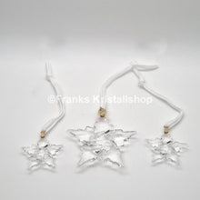 Lade das Bild in den Galerie-Viewer, SWAROVSKI Weihnachtsstern 2021 Klar 3er Set 5583966
