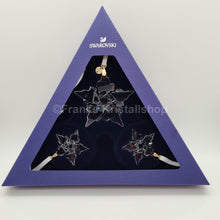 Lade das Bild in den Galerie-Viewer, SWAROVSKI Weihnachtsstern 2021 Klar 3er Set 5583966