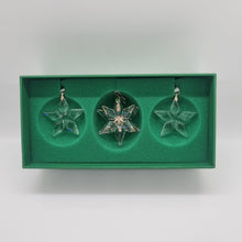Lade das Bild in den Galerie-Viewer, SWAROVSKI Weihnachtsstern 2023 3D 3er Set Klar 5655102