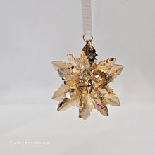 Lade das Bild in den Galerie-Viewer, SWAROVSKI Weihnachtsstern 2024 3D Gold Festive 5674348