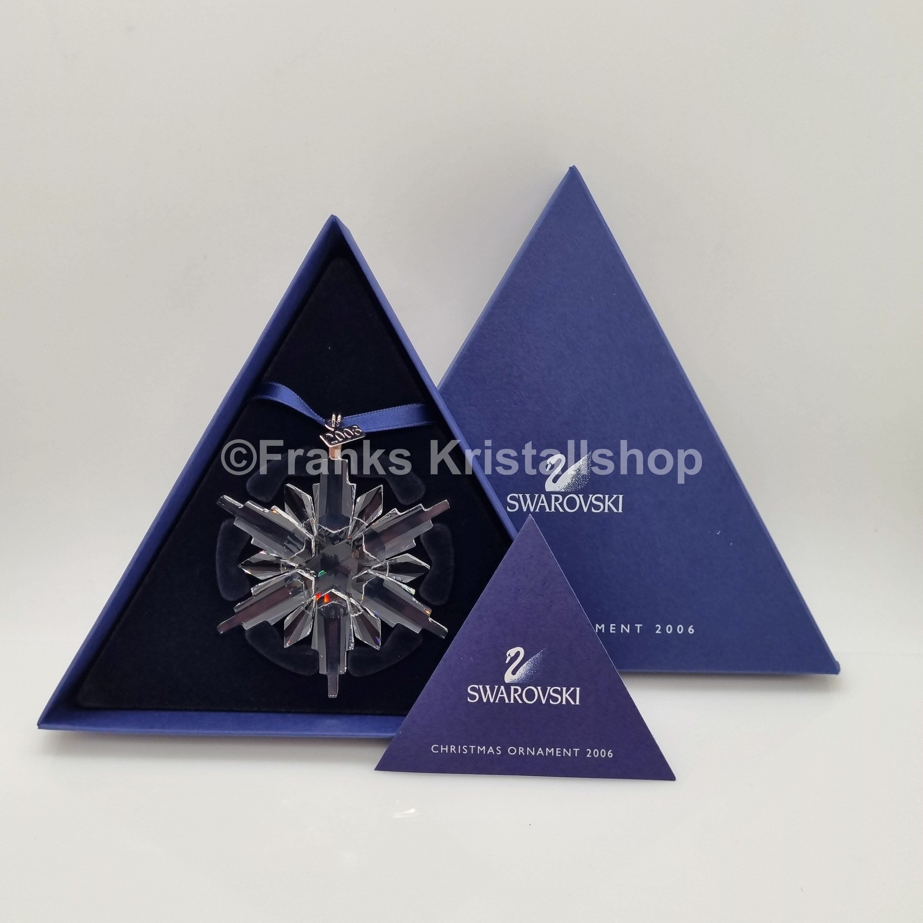 SWAROVSKI Weihnachtsstern 2006 Groß Klar 837613 – Franks Kristall Shop
