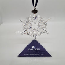 Lade das Bild in den Galerie-Viewer, SWAROVSKI Weihnachtsstern 2007 Groß Klar 872200