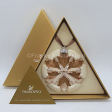 Lade das Bild in den Galerie-Viewer, SWAROVSKI Weihnachtsstern 2014 Groß Gold SCS 5059027