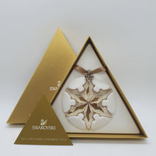 Lade das Bild in den Galerie-Viewer, SWAROVSKI Weihnachtsstern 2015 groß Gold SCS 5135903