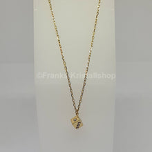 Lade das Bild in den Galerie-Viewer, SWAROVSKI Würfel Halskette Tarot, Vergoldet 5523560