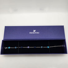 Lade das Bild in den Galerie-Viewer, SWAROVSKI Blow Kugel Armband Blau Größe M