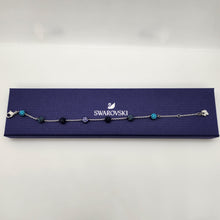 Lade das Bild in den Galerie-Viewer, SWAROVSKI Blow Kugel Armband Blau Größe M
