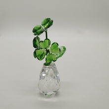 Lade das Bild in den Galerie-Viewer, SWAROVSKI BLUMENTRÄUME | Glücksklee Kleeblatt