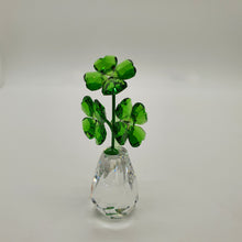 Lade das Bild in den Galerie-Viewer, SWAROVSKI BLUMENTRÄUME | Glücksklee Kleeblatt
