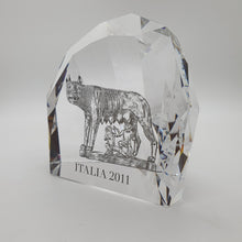 Lade das Bild in den Galerie-Viewer, SWAROVSKI Briefbeschwerer La Lupa Remus Romulus 1145684
