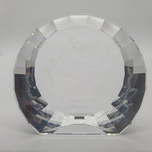 Lade das Bild in den Galerie-Viewer, SWAROVSKI Briefbeschwerer Pegasus Disk 1. Mai 1999 Athen