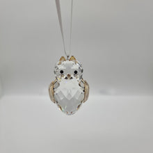Lade das Bild in den Galerie-Viewer, SWAROVSKI Eulen Winter Ornament Golden Shadow 5135848