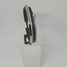Lade das Bild in den Galerie-Viewer, SWAROVSKI Fresh Armreif Größe M Weiß, Rhodiniert 5253881