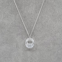 Lade das Bild in den Galerie-Viewer, SWAROVSKI Nirvana Ring Halskette Kristall, Rhodiniert 1182710