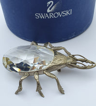 Lade das Bild in den Galerie-Viewer, SWAROVSKI Hirschkäfer Flaschenöffner Farbe Rhodium 1978-1983