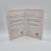 Lade das Bild in den Galerie-Viewer, SWAROVSKI SCS Jahresfigur 1993 Der Elefant 169970 mF