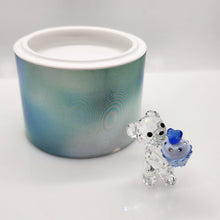 Lade das Bild in den Galerie-Viewer, SWAROVSKI Kris Bär Cupcake Blau Junge 5051769