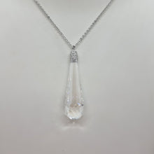 Lade das Bild in den Galerie-Viewer, SWAROVSKI Viva Crystal Halskette, Klar, Rhodiniert 5113725