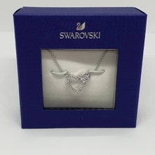 Lade das Bild in den Galerie-Viewer, SWAROVSKI Lovely Herz Halskette Weiß, Rhodiniert 5411122