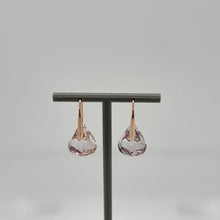 Lade das Bild in den Galerie-Viewer, Swarovski Lunar Ohrhänger Rosa, Roségold-Legierungsschicht 5528509