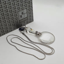 Lade das Bild in den Galerie-Viewer, SWAROVSKI Lupe mit Kette Rhodium 7800NR026