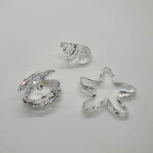 Lade das Bild in den Galerie-Viewer, SWAROVSKI Maritimes Trio Muschel Schnecke Seestern 191697