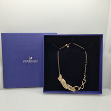 Lade das Bild in den Galerie-Viewer, SWAROVSKI Muschel Halskette, Shell Collier Vergoldet 5520667