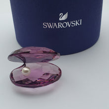 Lade das Bild in den Galerie-Viewer, SWAROVSKI Muschel mit Perle Violett Sonderausgabe 5526147