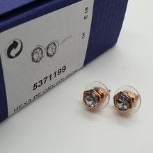 Lade das Bild in den Galerie-Viewer, SWAROVSKI Ohrstecker, Ohrringe Hexagonal 5371199