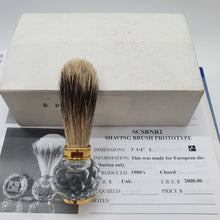 Lade das Bild in den Galerie-Viewer, SWAROVSKI Rasierpinsel Gold SCSBNR2