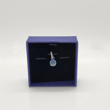 Lade das Bild in den Galerie-Viewer, SWAROVSKI Remix Charm Anhänger Aquamarin 5435642