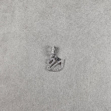 Lade das Bild in den Galerie-Viewer, SWAROVSKI Remix Charm Schwan Anhänger Rhodiniert 5443940